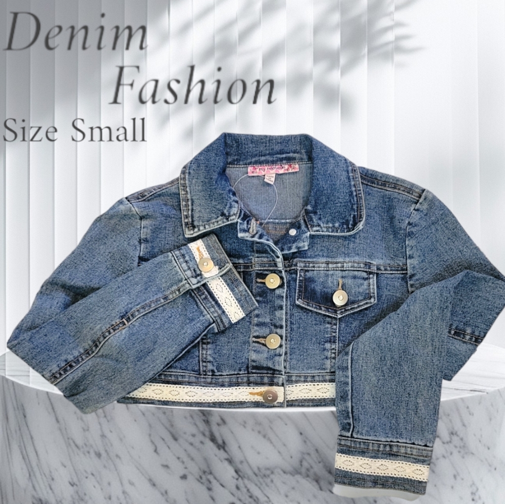 Cropped Jean Jacket - Picture 12 of 12